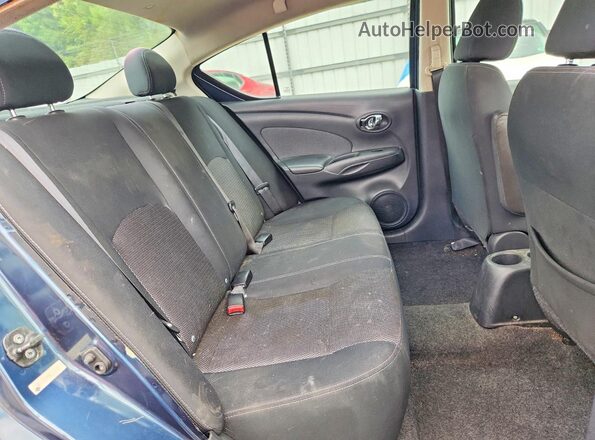 3N1CN7AP3GL856461 2016 NISSAN VERSA Blue Widok tylnych siedzeń