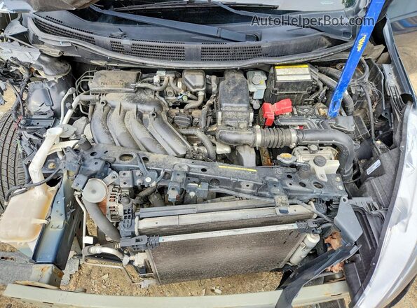 3N1CN7AP3GL856461 2016 NISSAN VERSA Blue Widok wnętrza z tyłu