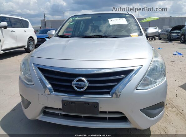 3N1CN7AP3GL875317 2016 NISSAN VERSA Silver Widok zestawu wskaźników