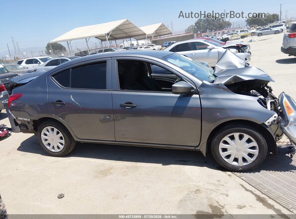 3N1CN7AP3GL894174 2016 NISSAN VERSA Gray უკანა სალონის ხედი
