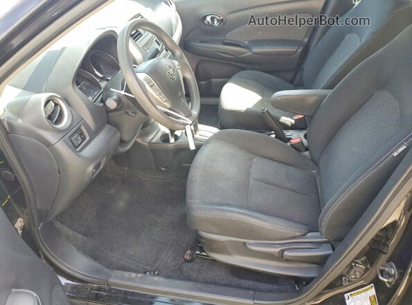 3N1CN7AP3GL904945 2016 NISSAN VERSA Black Front interior view