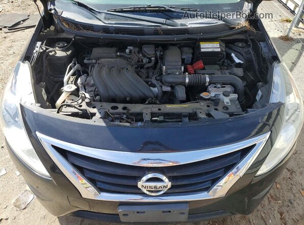 3N1CN7AP3GL904945 2016 NISSAN VERSA Black Rear interior view