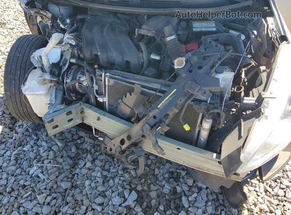 3N1CN7AP3HL816639 2017 NISSAN VERSA Серебряный Вид задней части салона