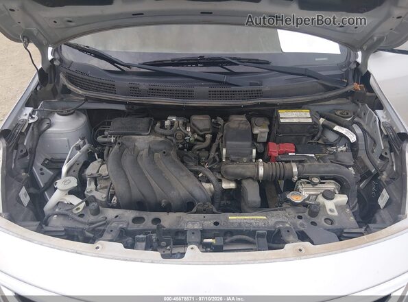 3N1CN7AP3HL822263 2017 NISSAN VERSA Silver Вид ззаду