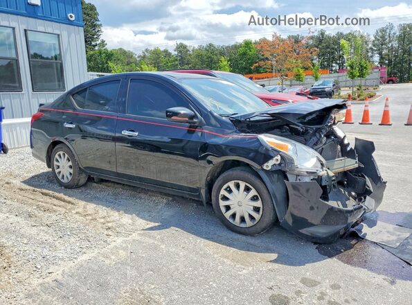 3N1CN7AP3HL832422 2017 NISSAN VERSA Black Przód prawy