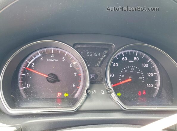3N1CN7AP3HL832422 2017 NISSAN VERSA Black Widok zestawu wskaźników