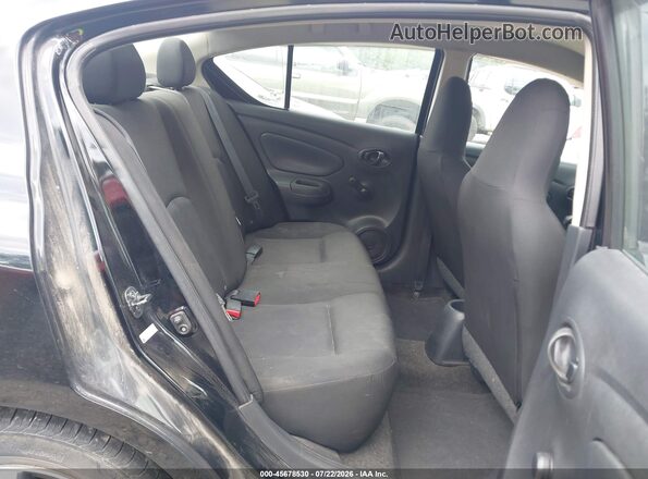 3N1CN7AP3HL842058 2017 NISSAN VERSA Black VIN კოდის სტიკერის ხედი