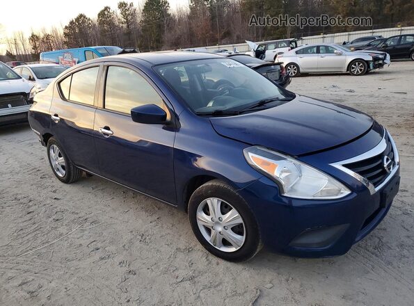 3N1CN7AP3JL840381 2018 NISSAN VERSA Blue Delantero derecho