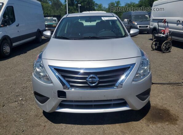 3N1CN7AP3KL879649 2019 NISSAN VERSA Silver Front view