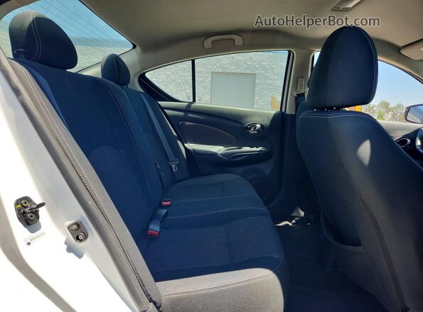 3N1CN7AP4GL907644 2016 NISSAN VERSA Белый Вид задних сидений