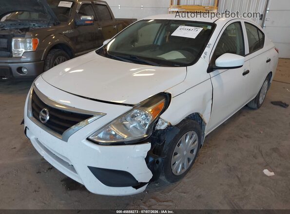 3N1CN7AP4JL841801 2018 NISSAN VERSA White Դիմացի տեսք