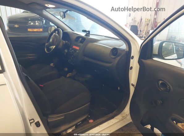 3N1CN7AP4JL841801 2018 NISSAN VERSA White Սալոնի դիմացի տեսք