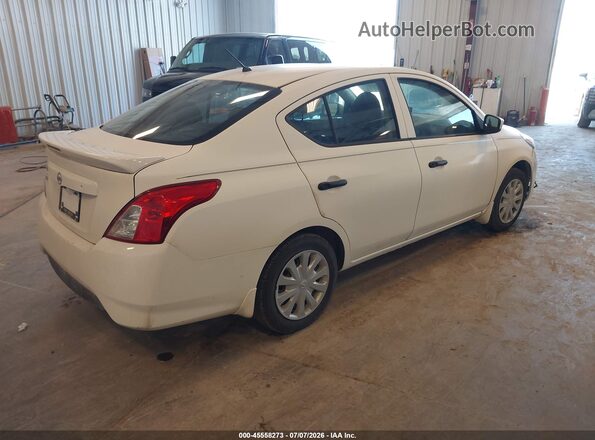 3N1CN7AP4JL841801 2018 NISSAN VERSA White Հետևի աջ