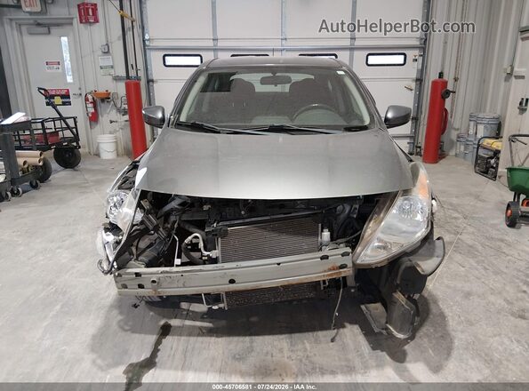 3N1CN7AP4JL876340 2018 NISSAN VERSA Silver Вид задньої частини салону