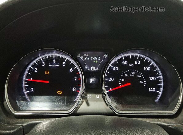 3N1CN7AP4KL830010 2019 NISSAN VERSA Blue Instrument cluster view