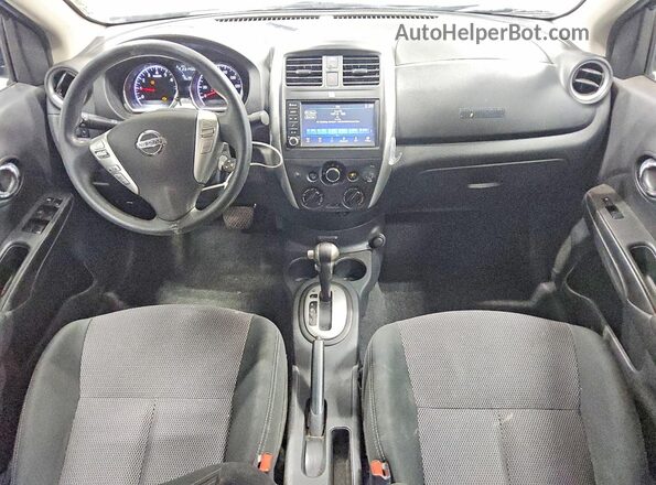 3N1CN7AP4KL830010 2019 NISSAN VERSA Blue Dashboard view