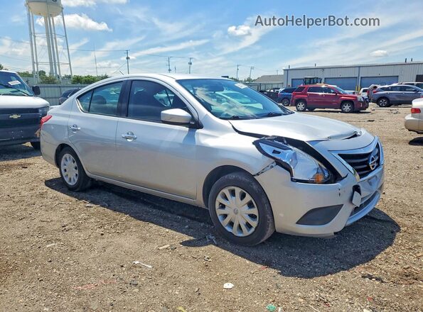 3N1CN7AP4KL860141 2019 NISSAN VERSA Silver Przód prawy
