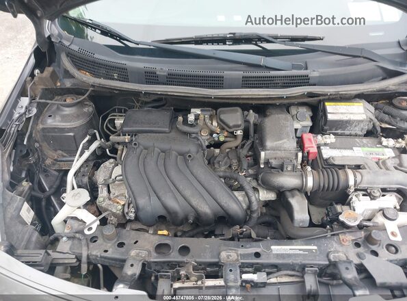 3N1CN7AP4KL866554 2019 NISSAN VERSA Gray Widok z tyłu