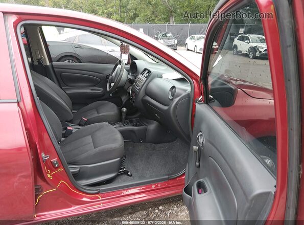 3N1CN7AP5GL839497 2016 NISSAN VERSA Red Սալոնի դիմացի տեսք