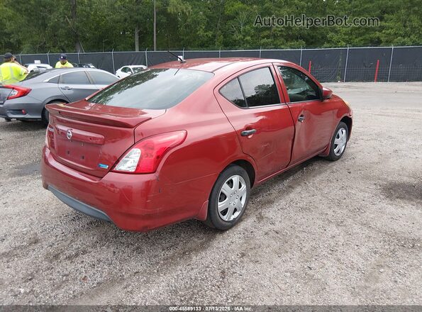 3N1CN7AP5GL839497 2016 NISSAN VERSA Red Հետևի աջ