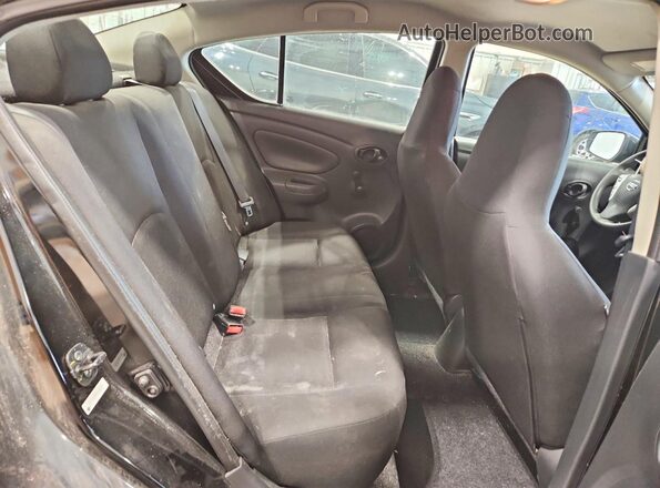 3N1CN7AP5GL843307 2016 NISSAN VERSA Black Vista de los asientos traseros