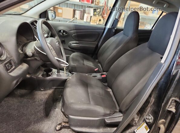 3N1CN7AP5GL843307 2016 NISSAN VERSA Black Vista interior delantera