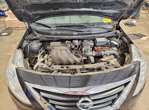 3N1CN7AP5GL843307 2016 NISSAN VERSA Black Vista interior trasera