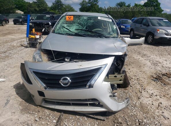 3N1CN7AP5GL866053 2016 NISSAN VERSA Silver წინა ხედი