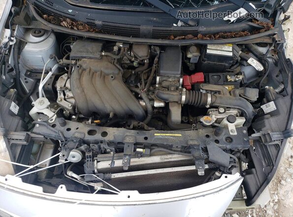 3N1CN7AP5GL866053 2016 NISSAN VERSA Silver უკანა სალონის ხედი