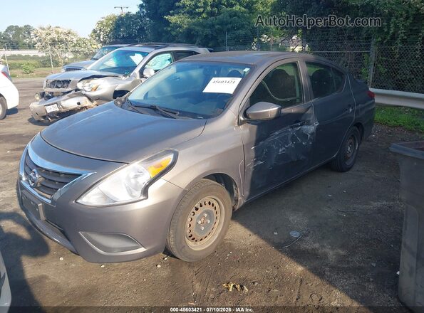 3N1CN7AP5GL894922 2016 NISSAN VERSA Gray Передня ліва чверть