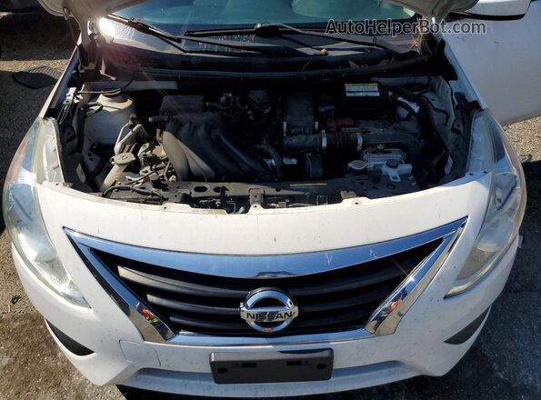 3N1CN7AP5GL905255 2016 NISSAN VERSA Белый Вид задней части салона