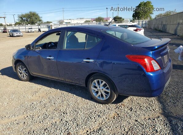 3N1CN7AP5JL809777 2018 NISSAN VERSA Синий Задняя левая четверть
