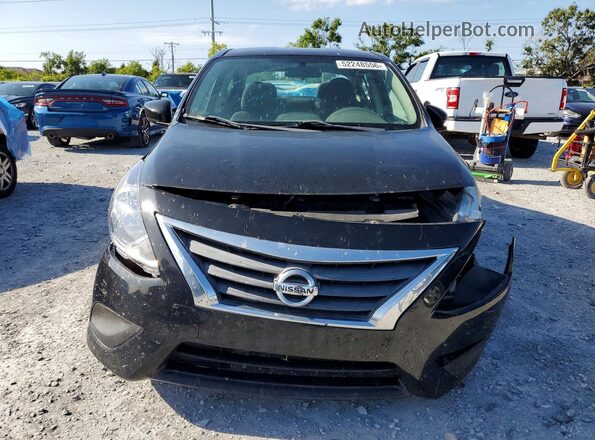3N1CN7AP5JL863239 2018 NISSAN VERSA Black Вид спереду