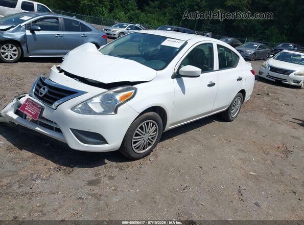 3N1CN7AP5JL863872 2018 NISSAN VERSA White წინა მარცხენა ხედი სამი მეოთხედიდან