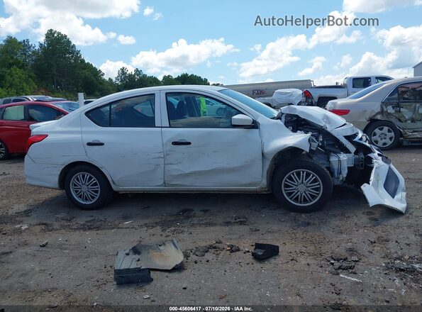 3N1CN7AP5JL863872 2018 NISSAN VERSA White ხელსაწყოთა პანელის ხედი