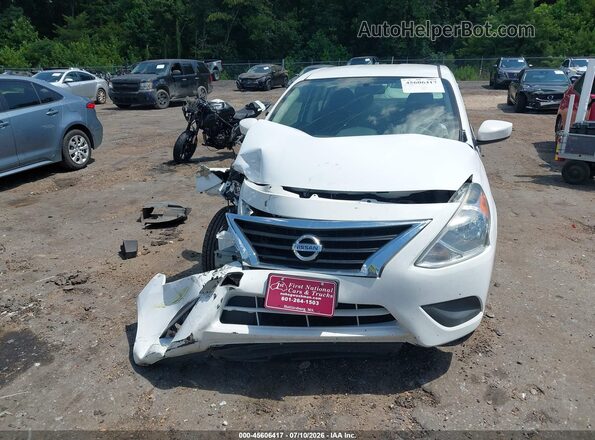 3N1CN7AP5JL863872 2018 NISSAN VERSA White წინა პანელის ხედი