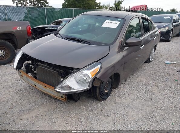 3N1CN7AP5KL820392 2019 NISSAN VERSA Gray წინა ხედი