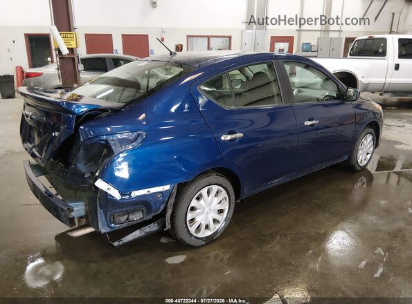 3N1CN7AP5KL835376 2019 NISSAN VERSA Синий Задняя правая четверть