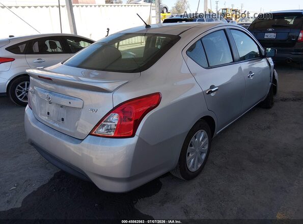 3N1CN7AP5KL850072 2019 NISSAN VERSA Silver უკანა მარჯვენა