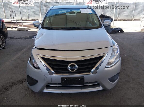 3N1CN7AP5KL850072 2019 NISSAN VERSA Silver ხელსაწყოთა პანელის ხედი