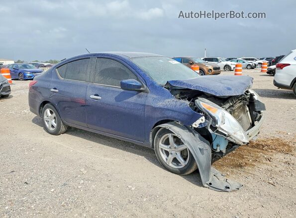 3N1CN7AP5KL854851 2019 NISSAN VERSA Blue Delantero derecho