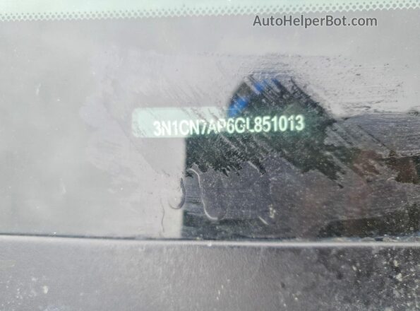 3N1CN7AP6GL851013 2016 NISSAN VERSA Blue Widok komory silnika