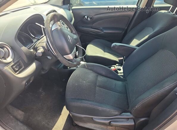 3N1CN7AP6GL863758 2016 NISSAN VERSA Silver წინა სალონის ხედი