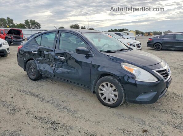 3N1CN7AP6GL869222 2016 NISSAN VERSA Черный Передняя правая четверть