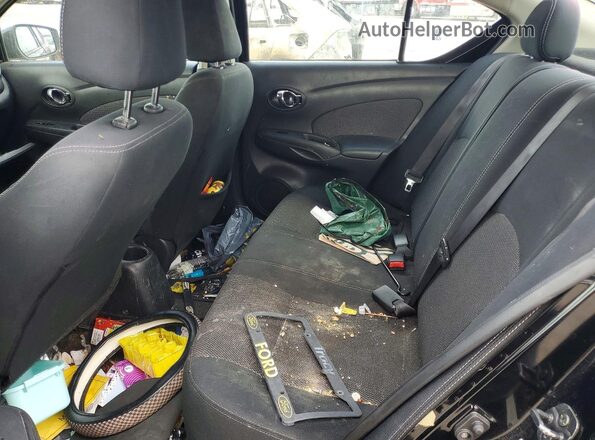 3N1CN7AP6GL869222 2016 NISSAN VERSA Черный Вид задних сидений