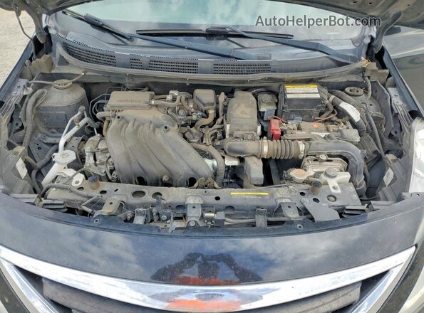 3N1CN7AP6GL869222 2016 NISSAN VERSA Черный Вид задней части салона