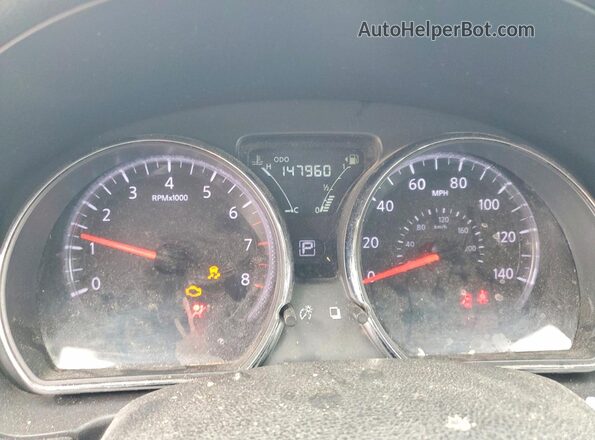 3N1CN7AP6GL869222 2016 NISSAN VERSA Черный Вид щитка приборов