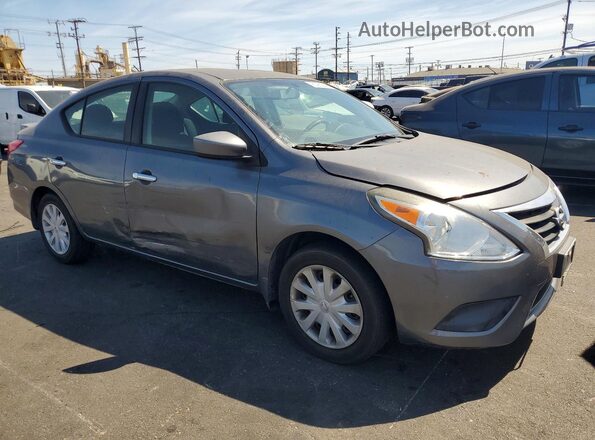 3N1CN7AP6GL870757 2016 NISSAN VERSA Silver Front right