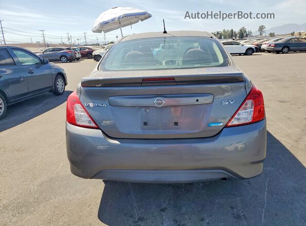 3N1CN7AP6GL870757 2016 NISSAN VERSA Silver Rear view