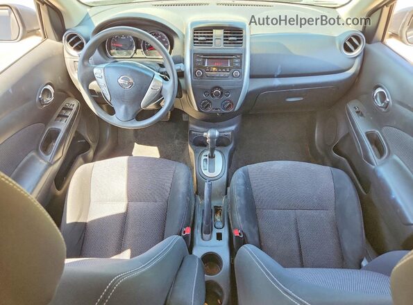 3N1CN7AP6GL875716 2016 NISSAN VERSA Gray Առջևի վահանակի տեսք